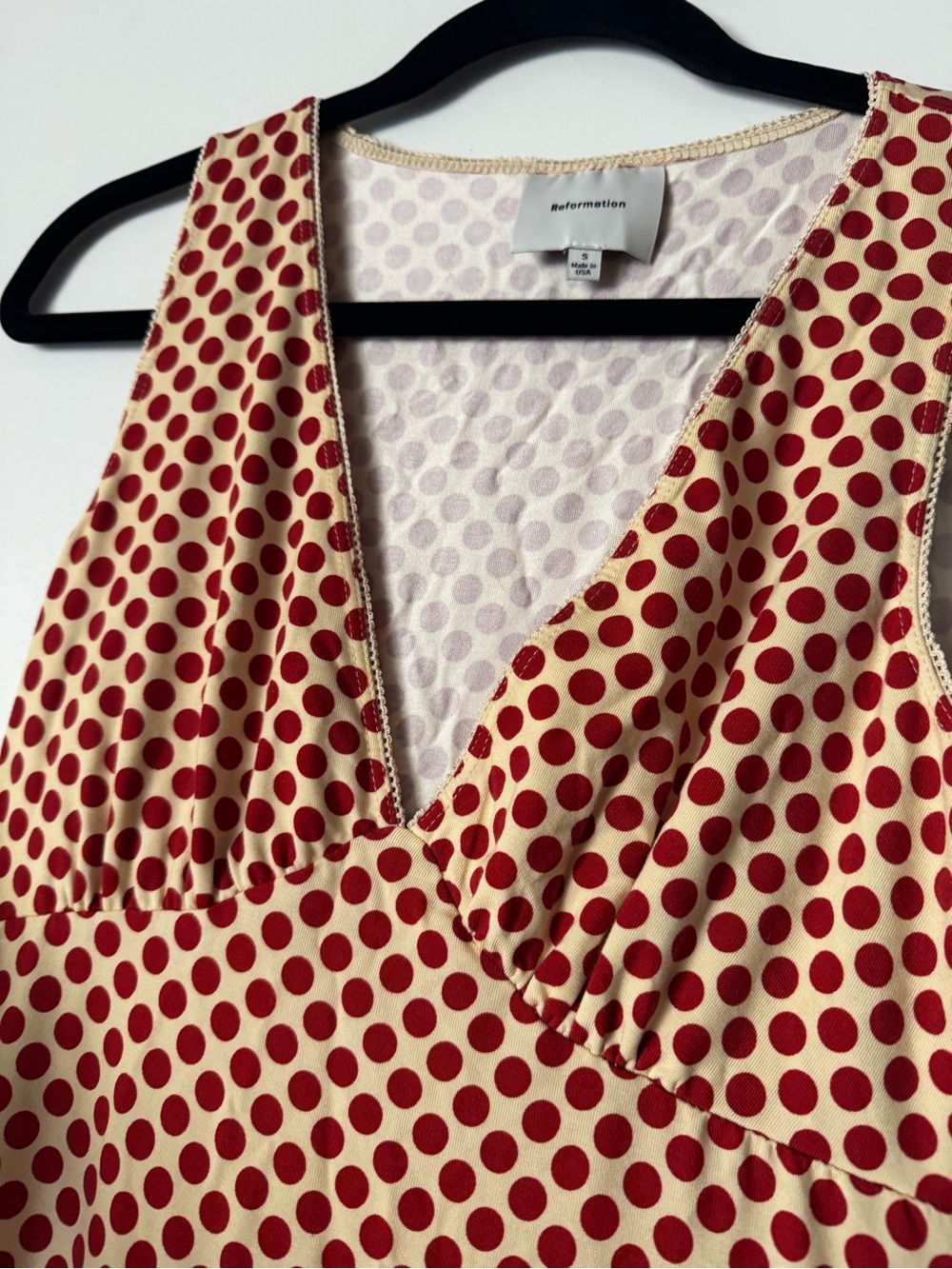 Reformation Brayden Knit Dress，size S - Picture 4 of 5